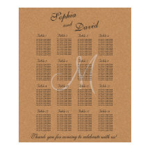 Monogramsdiagram 16 för Rustic Vin Kork