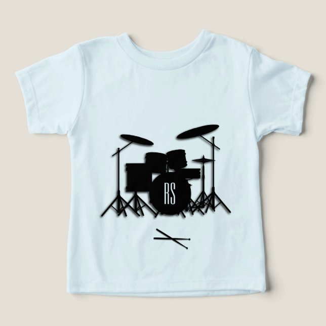 Monogramtrumset T Shirt (Design Framsida)