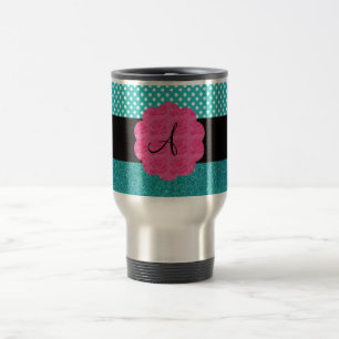 Monogramturkosglitter Resemugg