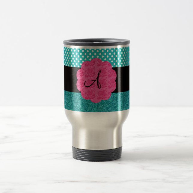 Monogramturkosglitter Resemugg (Center)