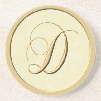 Monogramunderlägg - brev D Underlägg