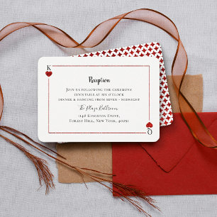 Monogramuppspelningskortet Bröllop-insamling Tilläggskort