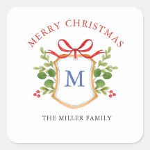 Monogramvapen med grönska Högtider