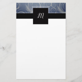 Monogramvirvlar Brevpapper