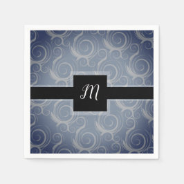 Monogramvirvlar Pappersservett