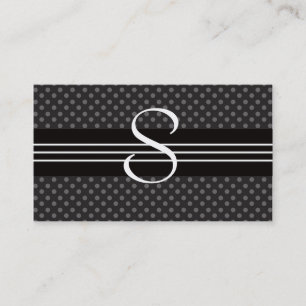 Monogramvisitkort Visitkort