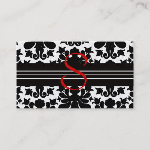 Monogramvisitkort Visitkort