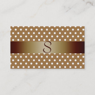 Monogramvisitkort Visitkort