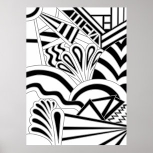 Monokrom art décodesign poster
