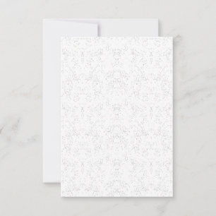 Monokrom Blommönster - Elegant Sömlös konst Spara Datumet