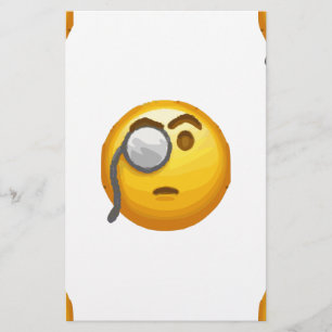 monokrom emoji brevpapper