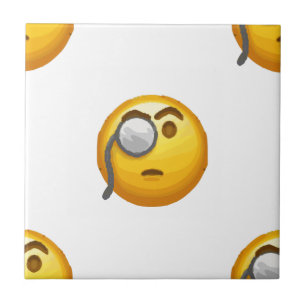 monokrom emoji kakelplatta