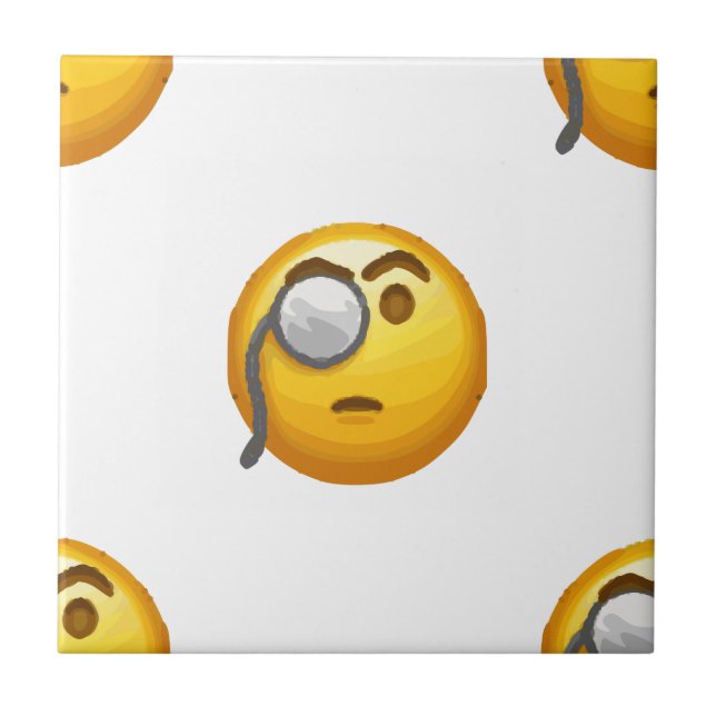 monokrom emoji kakelplatta (Framsidan)