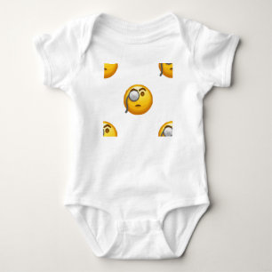 monokrom emoji tröja
