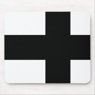 Monokrom Finland flagga Musmatta