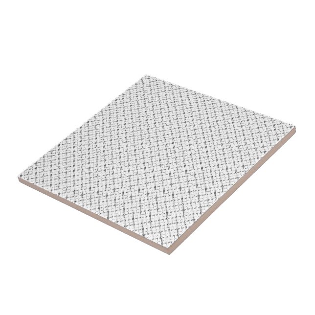 Monokrom geometrisk textur|Sömlös diamantlook Kakelplatta (Sidan)