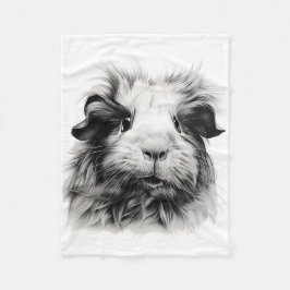 Monokrom Guinea Gris Fleecefilt