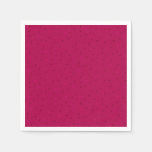Monokrom hallon med litet polka dots. pappersservett