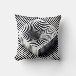 Monokrom Illusion Pillow Kudde