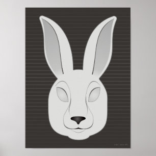 Monokrom kanin poster