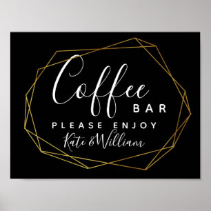 monokrom kristallgeokaffe pub station poster