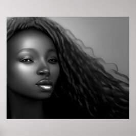 Monokrom monokrom afrikansk moonlight poster