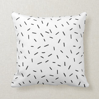 Monokrom | Reversible Black & White Sprinkles Kudde