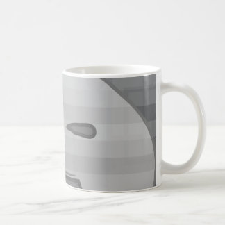Monokrom smärta kaffemugg