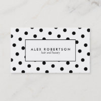 Monokrom svartvit polka dots