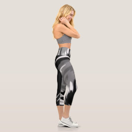 Monokrom Swirl Capri Leggings
