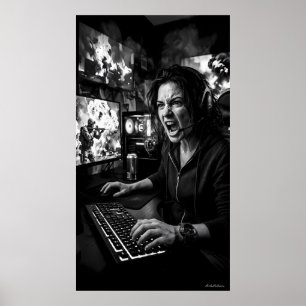 Monokrom Total Raseri Spelrum Poster