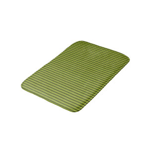 Monokrom tunn Rand-design - badplatsmat Badrumsmatta