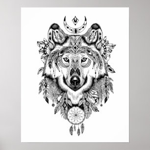 Monokrom Varg Poster
