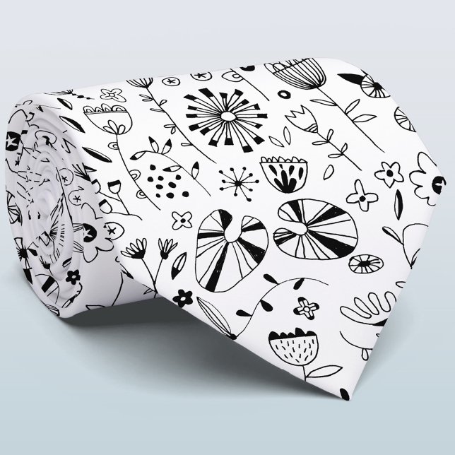 Monokrom vild Flower Slips (Skapare uppladdad)
