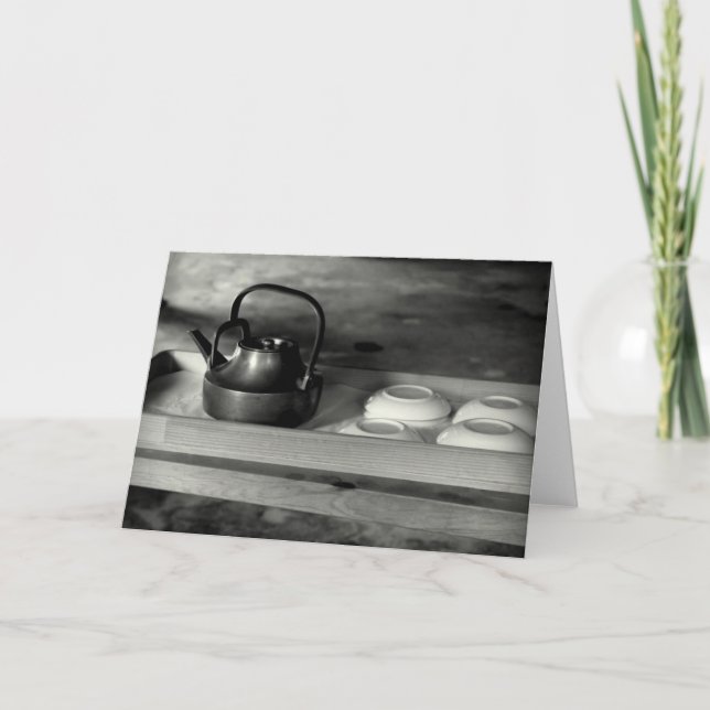 Monokroma bilder av Japan Kort (Framsida)