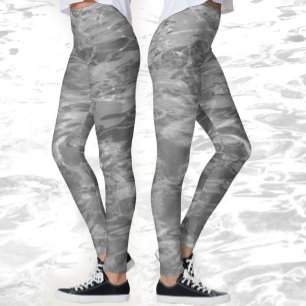 Monokroma grå vattenleggings leggings