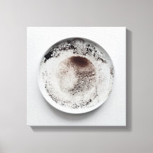 Monokroma kaffeområden struktur abstrakt art 17