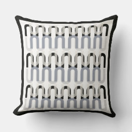 Monokromatisk konsthändelsens återutformning kudde