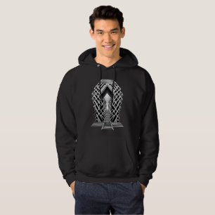 Monokromatisk trappa: Obelisk of Contrasts Hoodie
