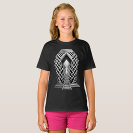 Monokromatisk trappa: Obelisk of Contrasts T Shirt