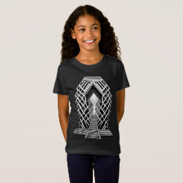 Monokromatisk trappa: Obelisk of Contrasts T Shirt