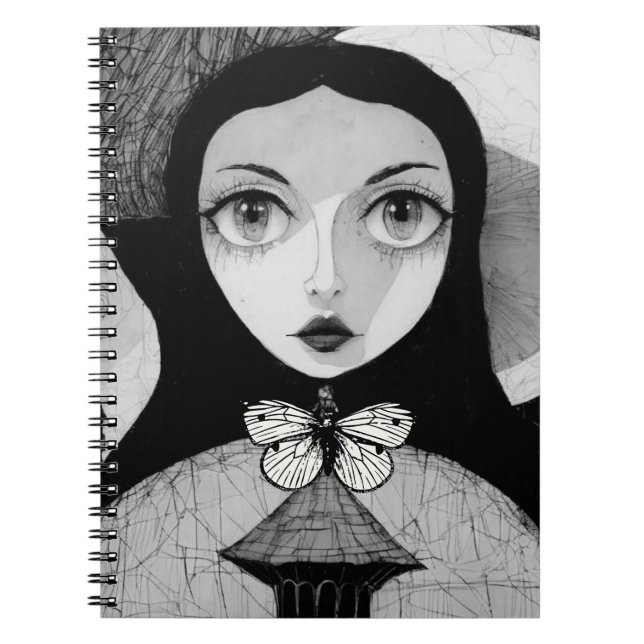 Monokromatiskt skydd | Journal Anteckningsbok (Framsidan)