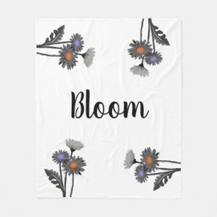 Monokrome Daisys Bloom Fleecefilt