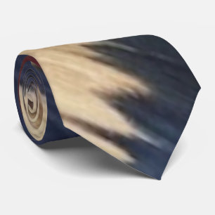 Monokrome Ikat Sleek Snyggt Påstående Mönster Slips