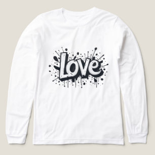 Monokrome Kärlek Märkre T Shirt