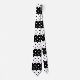 Monokrome Polka dots Tie Slips