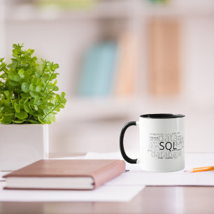 Monokrome SQL Database Ord Cloud Mugg
