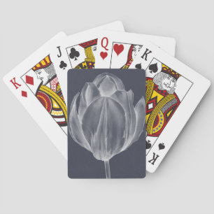 Monokrome Tulip I Spel Kort