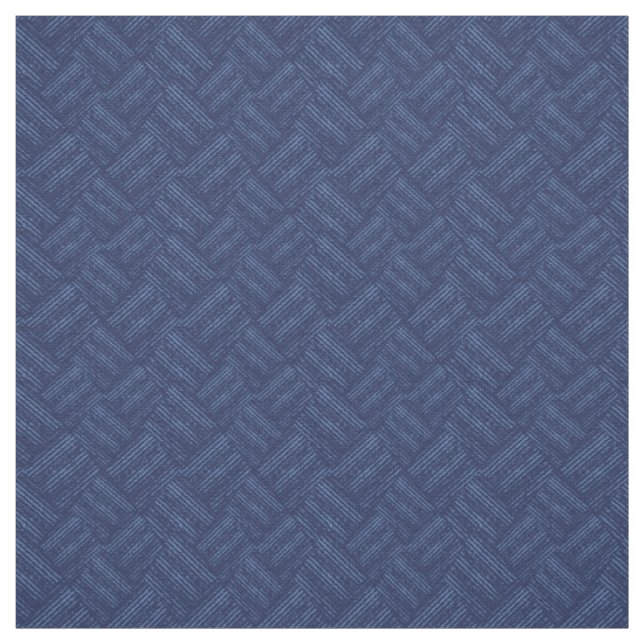 Monokromt blå texturerat sillbensmönster. tyg (Provkarta)