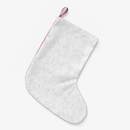 Monokromt blomster Mönster – Elegant Sömlös Konst Liten Julstrumpa